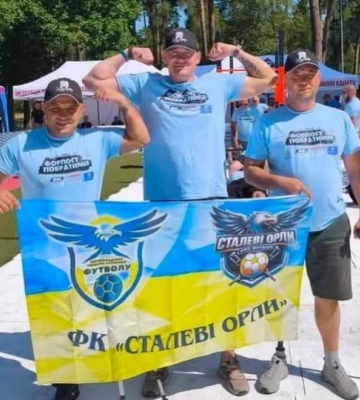 Гравці команди "Сталеві орли" з Кіровоградщини стали призерами всеукраїнських змагань із богатирського багатоборства