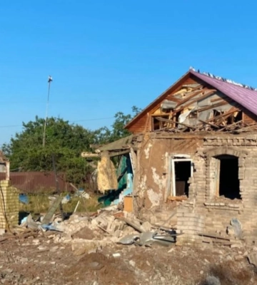 Россияне ударили по Райгородку: 1 погибшая и 6 раненых