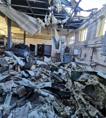 «Богодухівський молокозавод» зупиняв роботу після удару російських БпЛА