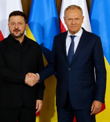 Зеленський розкрив деталі зустрічі з Туском у Польщі