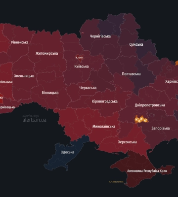 Повітряна тривога у Львівській області через ракетну загрозу