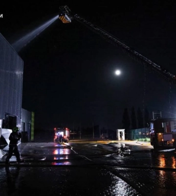 Удар по Полтавщине: погиб человек, загорелся терминал Новой почты
