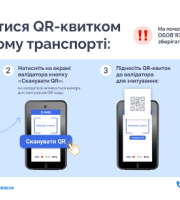 Разовий QR-квиток: як за допомогою нього оплатити проїзд у Рівному