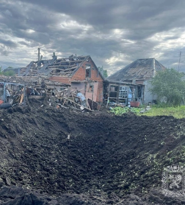 Ворог обстріляв Золочів: голова Харківської ОВА повідомив про наслідки. ФОТО