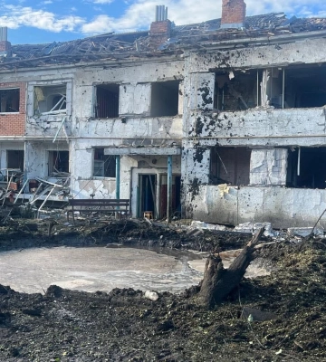 Внаслідок російського ракетного удару по селищу Золочів на Харківщині пошкоджено понад 30 будинків, є постраждала 