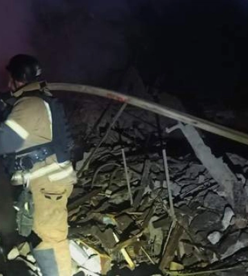 РФ атакувала Житомирщину: влучання в підприємство, госпіталізовано 2 дорослих та 3 дітей