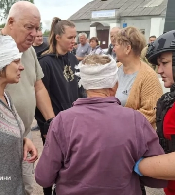 В результате нападения в Житомирской области пострадали шесть человек, в том числе дети. ФОТО