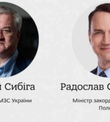 Сибіга обговорив із Сікорським російську ракету в Польщі: Київ пропонує союзникам захищати небо разом
