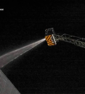Російські війська вдарили по терміналу "Нової пошти" в Полтаві