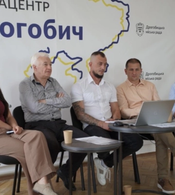 У Дрогобичі презентували концепцію першого безбар’єрного маршруту довжиною 1,2 км