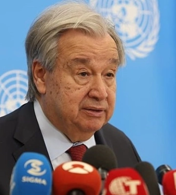 Генсек ООН отреагировал на массированную атаку РФ по Украине