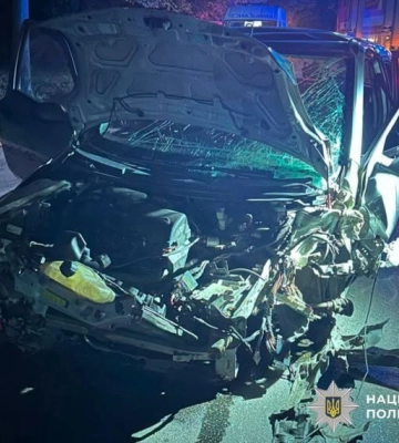 У Миргороді, що на Полтавщині, необачність та дерево відправили до лікарні водія легковика