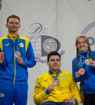 Спортсмен із Кропивницького виборов срібну та бронзову медалі Кубка світу з парастрільби