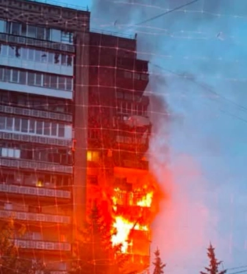 Четыре ФАБ-250 по Краматорску: одна попала в многоэтажку