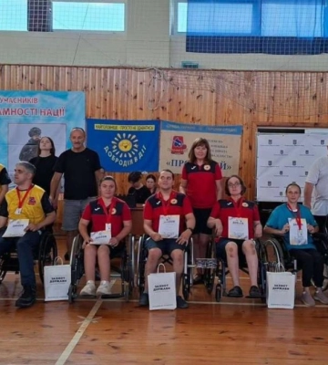 Спортсмени Рівненщини вибороли чотири медалі на Кубку Незламності нації з бочча