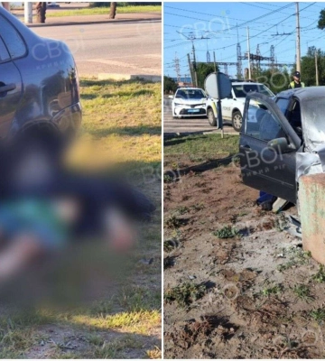 У Кривому Розі Lada врізалася у бетонний блок: момент смертельної ДТП