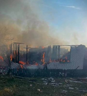 Удари по Чернігівщині: є постраждалі, зруйновано будинки та ферму