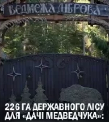 Колишньому директору «Свалявського лісгоспу» повідомили про підозру у справі «дачі Медведчука»