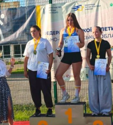 Миколаївська легкоатлетка виборола 3 медалі на чемпіонаті України