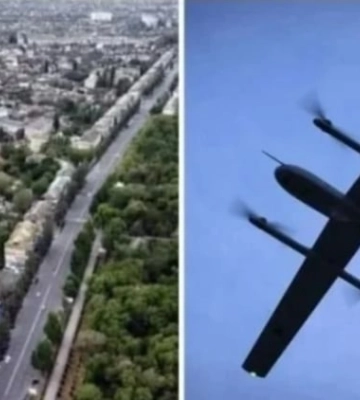 В Мелитополе прогремели взрывы: в центре дрон попал в автомобиль, есть раненые
