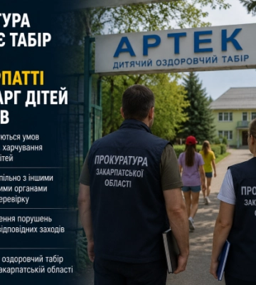 Прокуратура перевіряє табір «Артек» на Закарпатті після скарг дітей та батьків