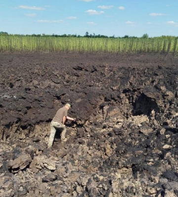В ОП заявили, что Россия запустила две северокорейские ракеты: одна убила семью, вторая упала в поле