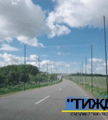 Антидронові сітки захищають стратегічно важливі дороги Тростянецької громади