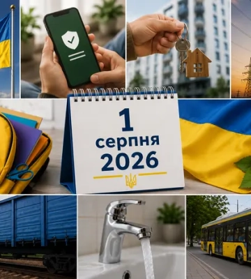 Бронювання від мобілізації, виплати до Дня Незалежності, тарифи: що змінилося з 1 серпня