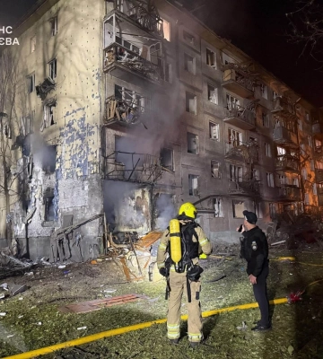 Баллистикой атаковал враг ночью Киев: девять погибших, десятки пострадавших