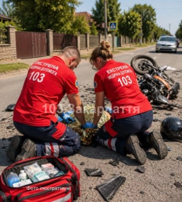 Смертельна ДТП на Ужгородщині: загинули 16-річний мотоцикліст і 60-річна пішохідка