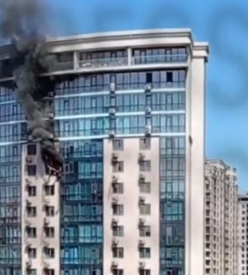 Російський дрон вдарив в Одесі по житловому будинку в центрі міста