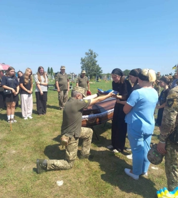 На Волині поховали Героя Богдана Рибіченка, який загинув майже рік тому
