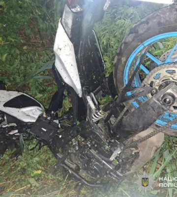 Неподалік Городка розбився мотоцикліст