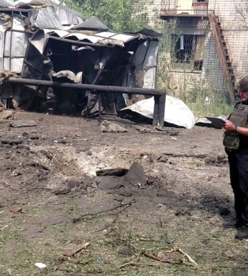 В Очакові внаслідок ворожого удару постраждала жінка