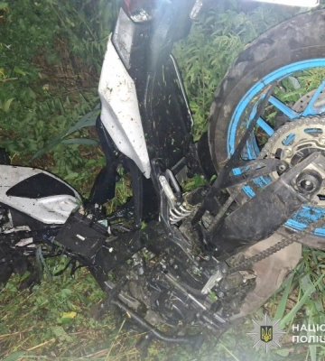 Неподалік Городка розбився мотоцикліст