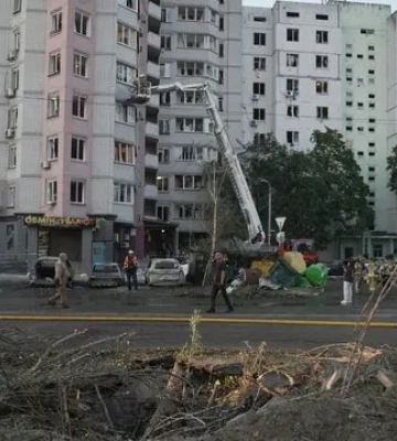 В Киеве завершили разбор завалов после российской атаки
