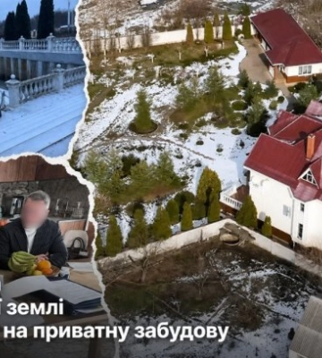 В Киеве 0,3 га прибрежной земли превратили в частную застройку