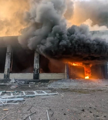 Сотні абонентів залишаються без світла після обстрілів міста на Харківщині