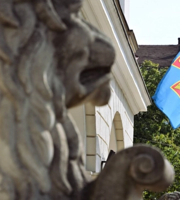 У Львові підняли прапор Повітряних Сил України
