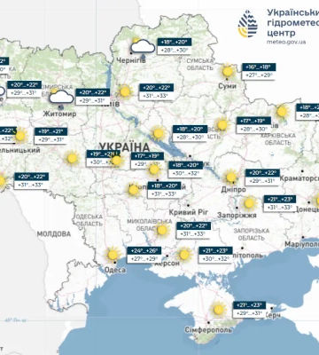 Прогноз погоды на 3 августа в Украине: тропическая жара не отступает, но где-то освежит дождь