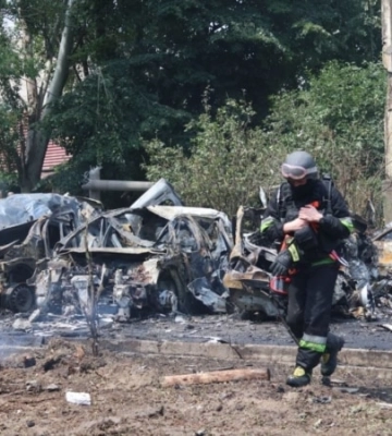 Влада: армія РФ вдарила по Запоріжжю, є загиблий та постраждалі