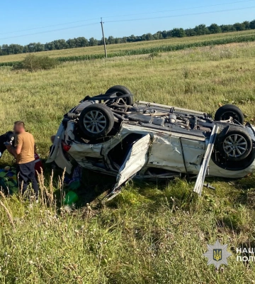На Чернігівщині внаслідок ДТП загинув неповнолітній юнак, та постраждала 11-річна дівчинка. ФОТО