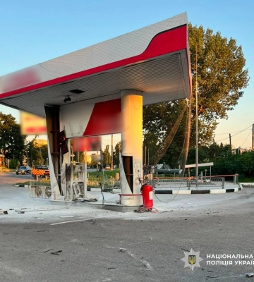Росіяни обстріляли АЗС у Харкові та дві — у передмісті