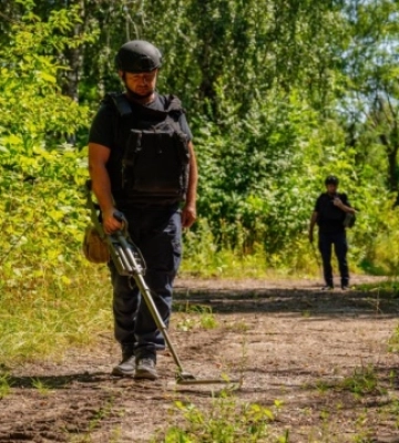 На Хмельниччині триває ліквідація наслідків детонації на полігоні