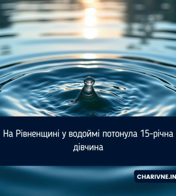На Рівненщині у водоймі потонула 15-річна дівчина