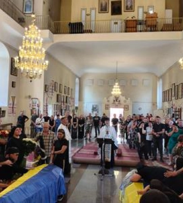 Полтавська громада попрощалась із загиблими захисниками України
