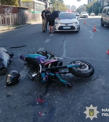 Смертельна ДТП у Голосіївському районі Києва: загинув 26-річний мотоцикліст