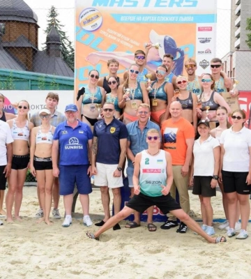 У Львові визначилися переможці туру Masters чемпіонату України з пляжного волейболу