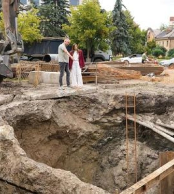 Фіксуємо обіцянку влади Найбільше провалля у Полтаві ліквідують до кінця липня