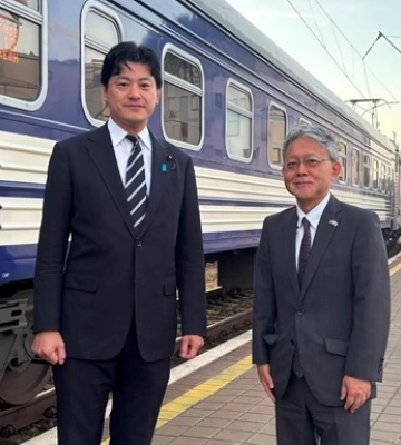 В Украину прибыл министр юстиции Японии – посольство
